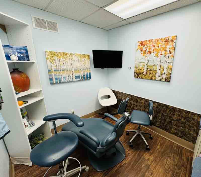 dental operatory at Precious Smiles Family Dentistry